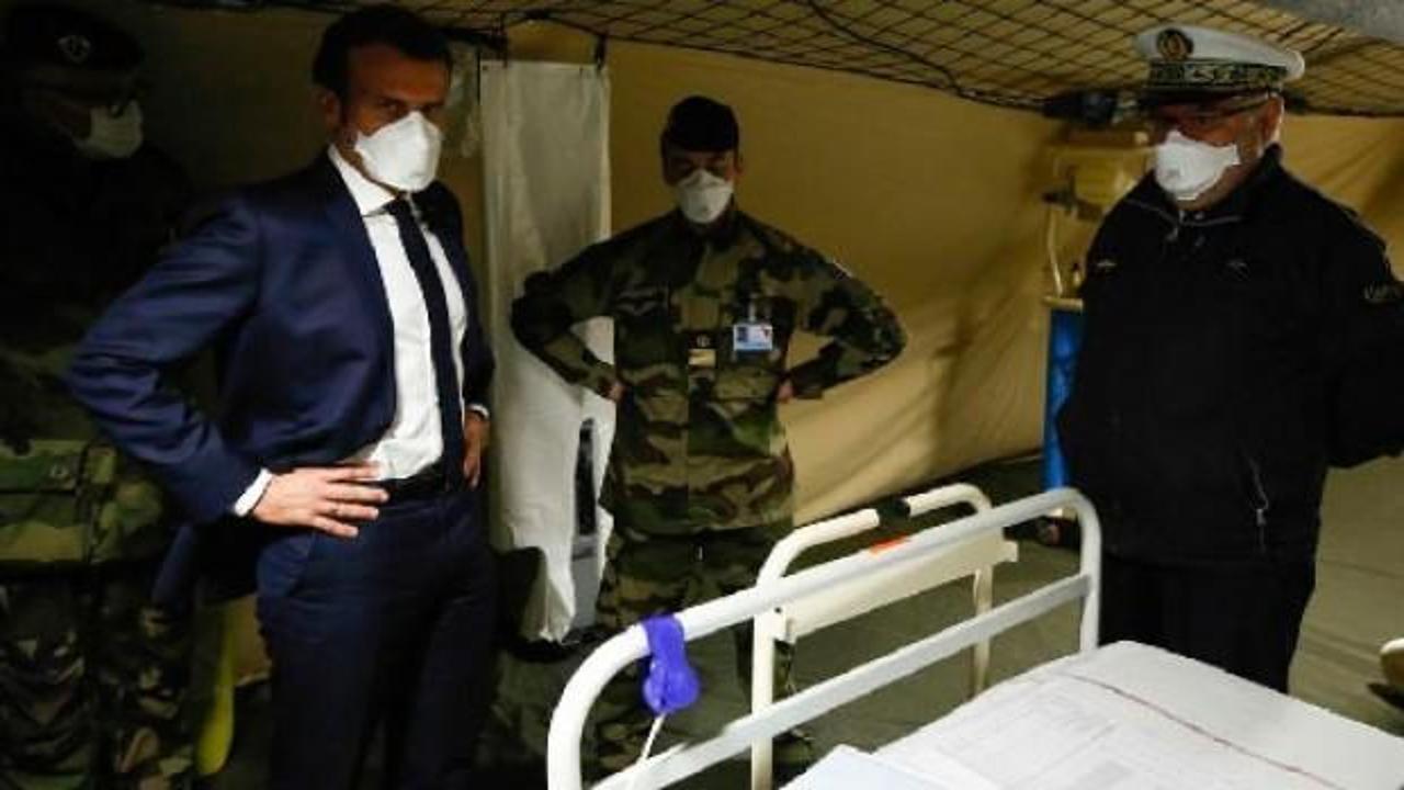 Macron açıkladı! Fransa'da koronavirüse karşı asker hamlesi