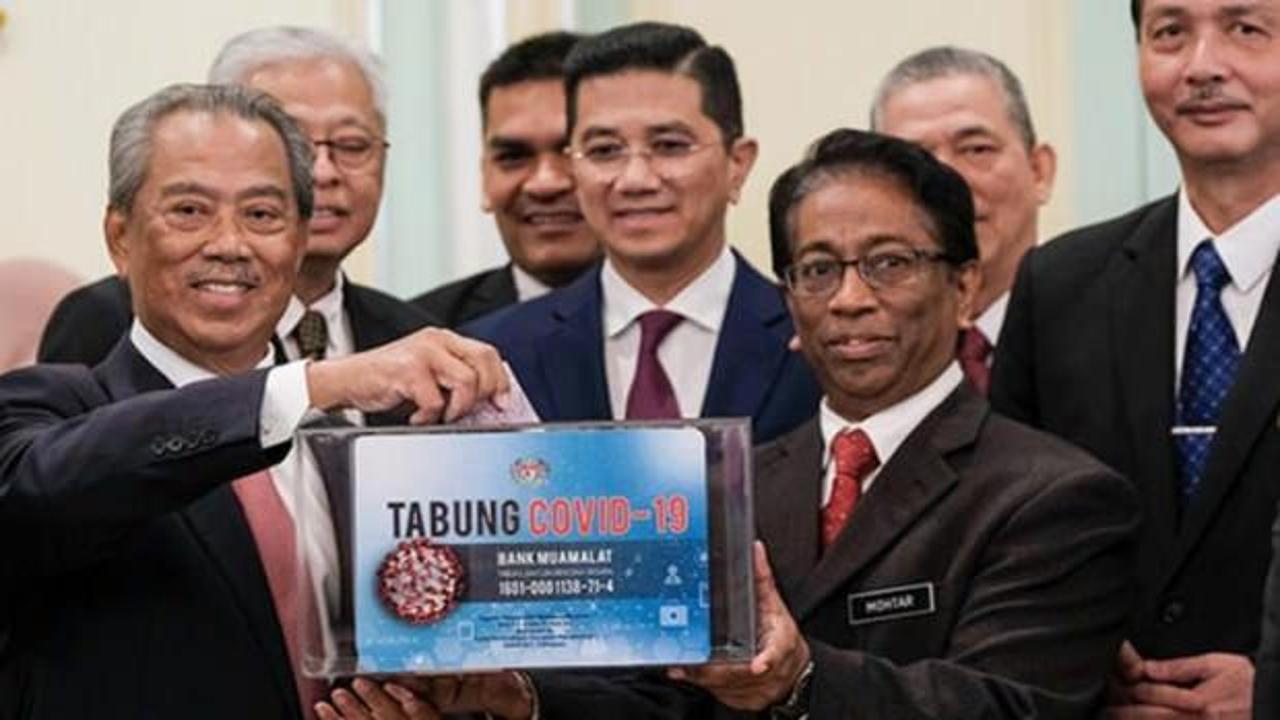 Malezya Başbakanı ve bakanlar, maaşlarını Kovid-19 ile mücadele için bağışladı