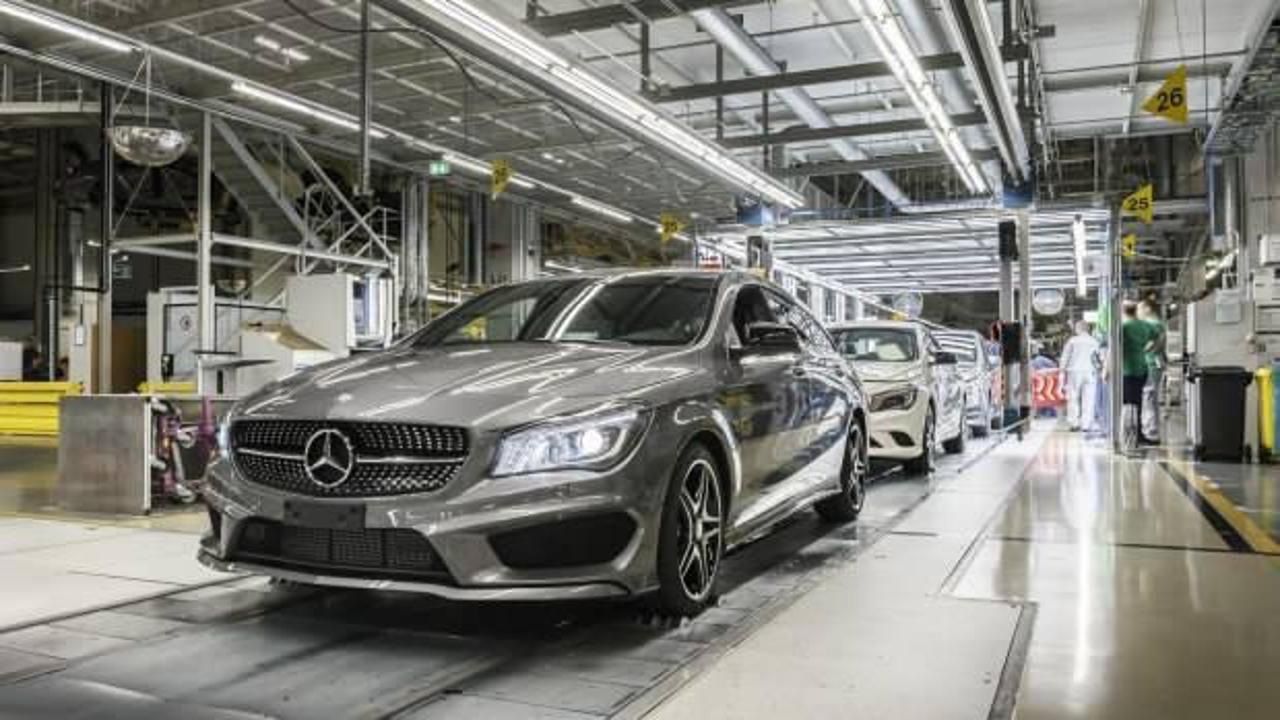 Mercedes Türkiye'de üretime ara vermişti! Süreyi uzattı