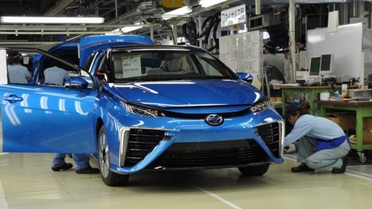 Toyota Japonya’daki üretime ara verdi!