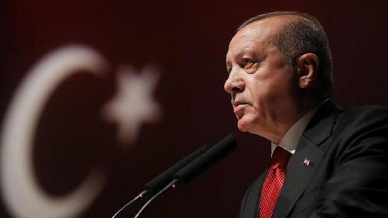 Erdoğan'dan, AA'ya kutlama mesajı