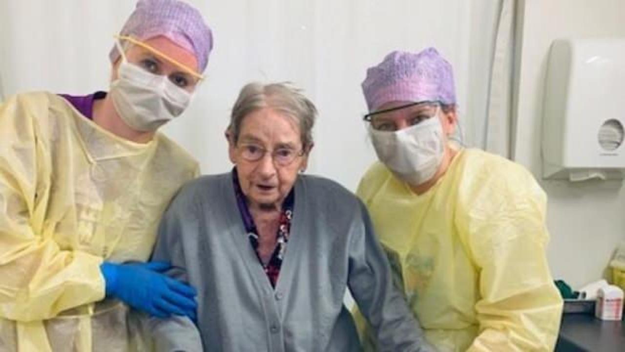 Hollanda'da 101 yaşındaki kadın koronavirüsü yendi
