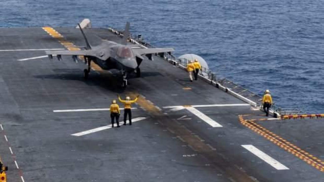 Amerikan F-35 savaş uçaklarından Çin'i kızdıracak uçuş