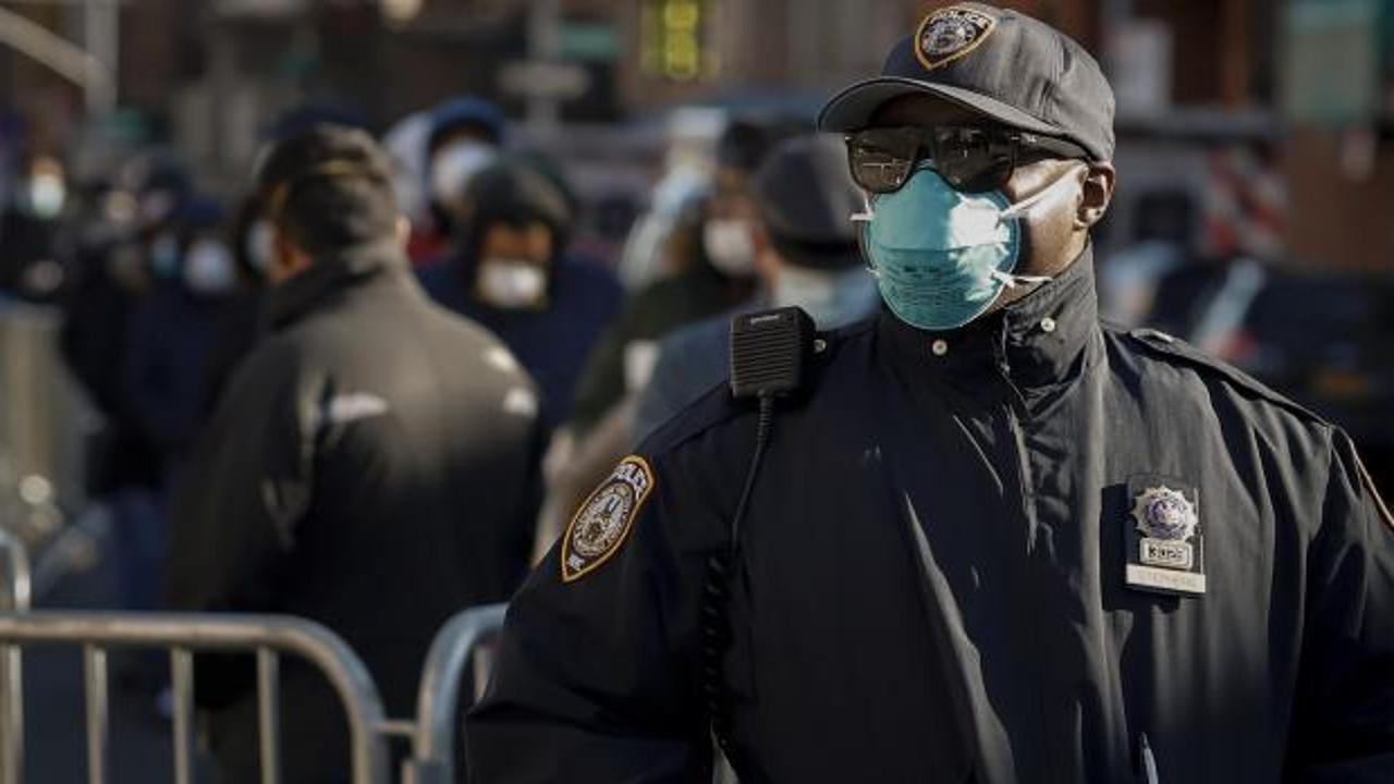 New York Polis Teşkilatı'ndan 1000 görevlide koronavirüs tespit edildi