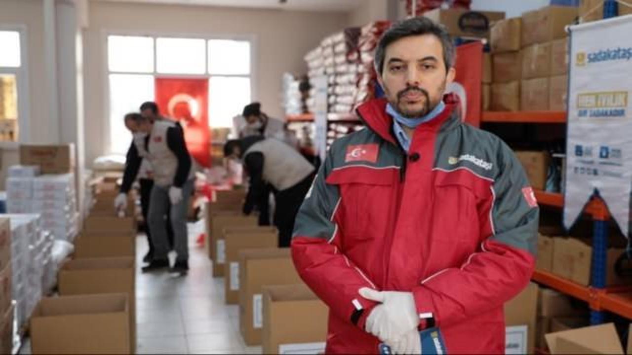 Sadakataşı'ndan Türkiye'de 100 bin aileye gıda yardımı