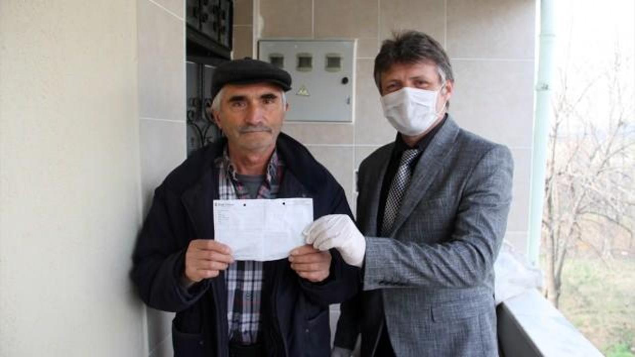 Sivas'ta 68 yaşındaki vatandaştan duygulandıran bağış
