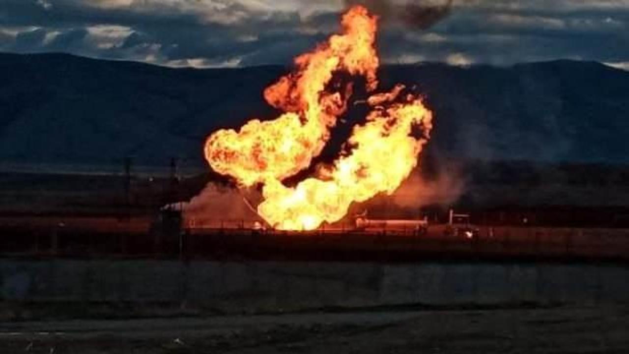 Türkiye-İran doğalgaz boru hattında patlama!