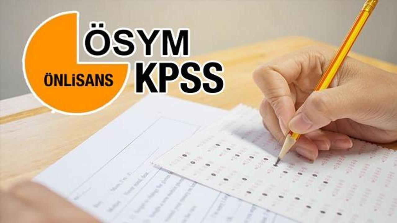 2020 KPSS ön lisans sınav tarihi açıklandı mı? 