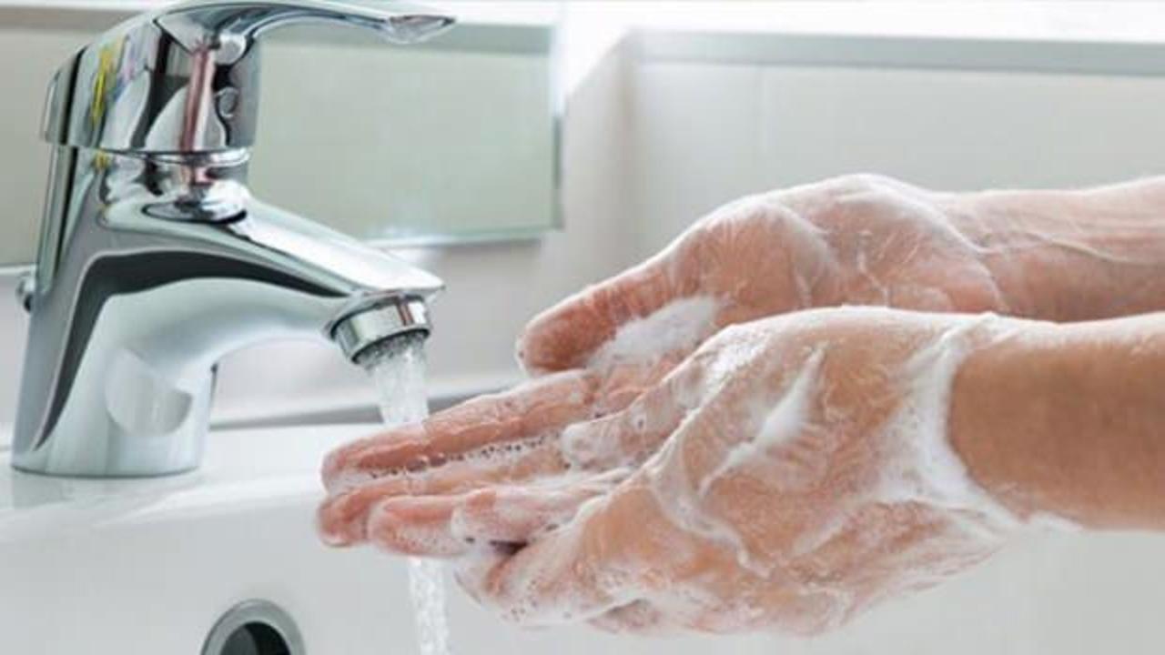 20 saniye sabunlarken suyu açık bırakmayın!