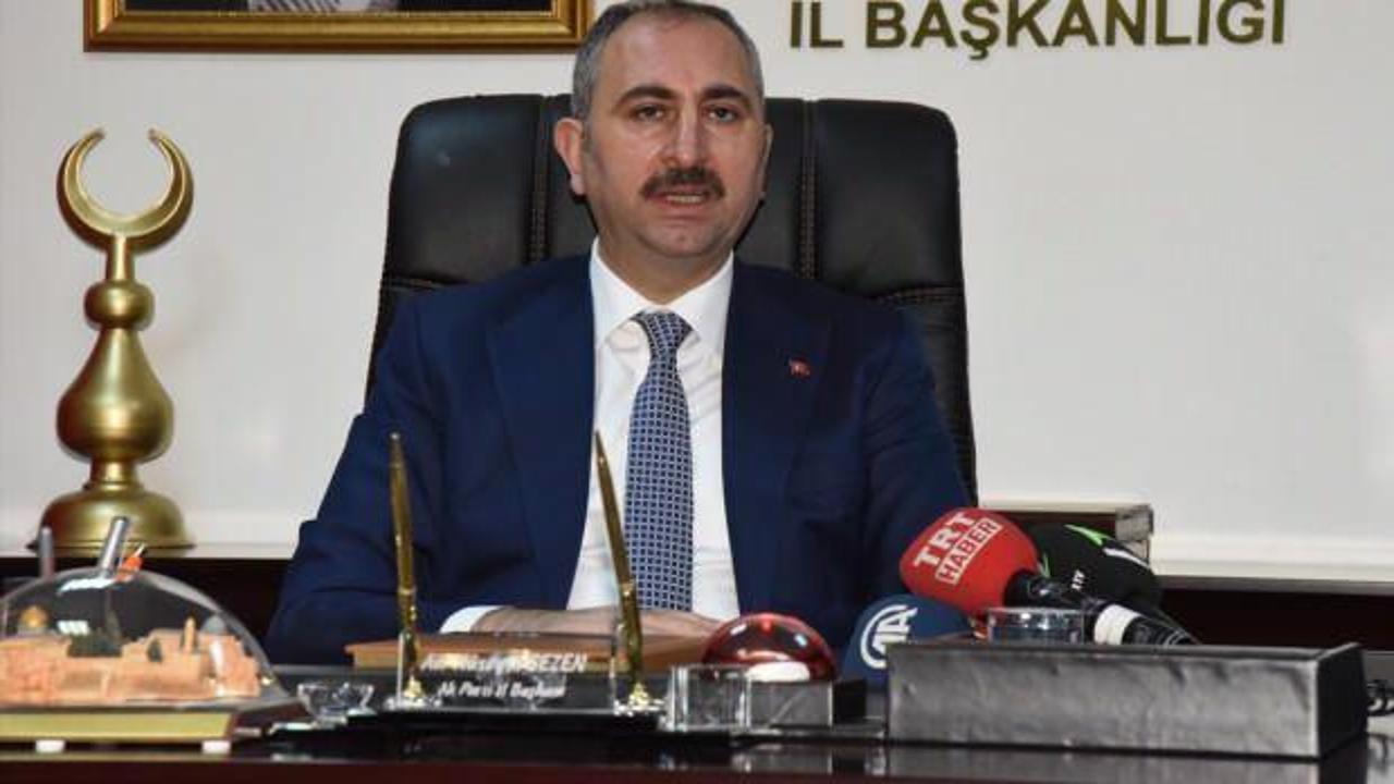 Adalet Bakanı Gül duyurdu: Süreç başladı