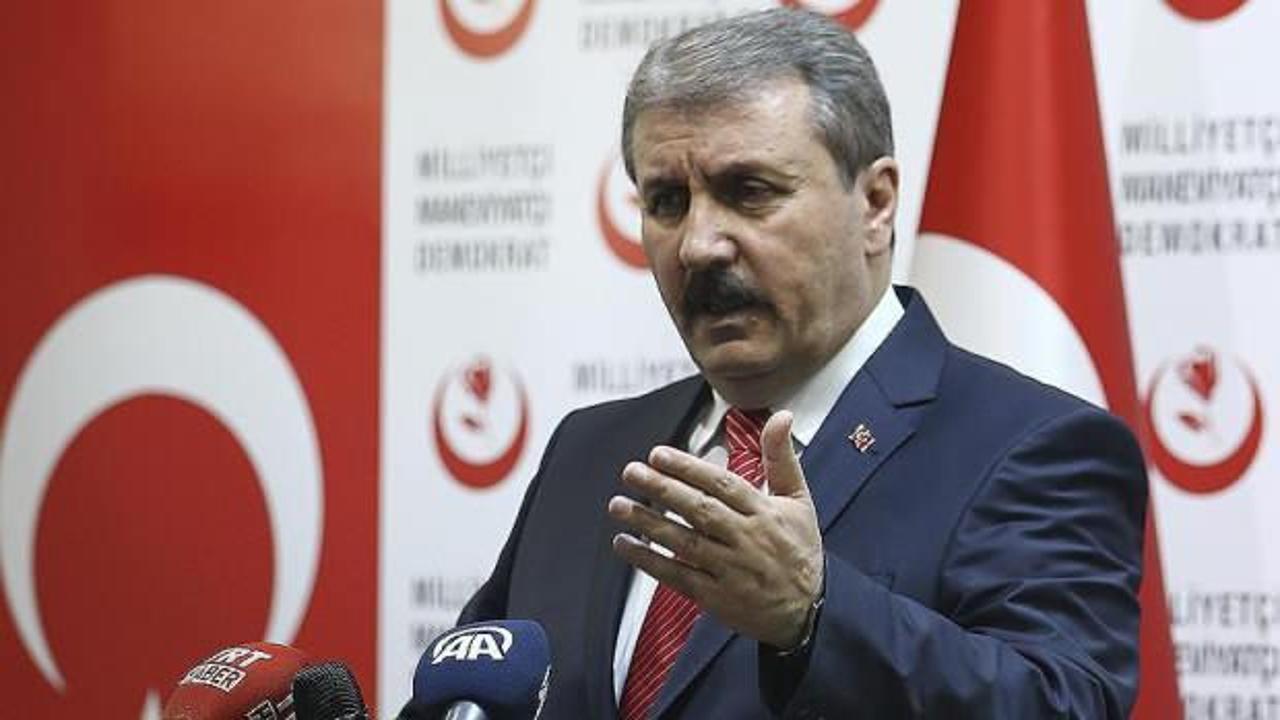 BBP Genel Başkanı Mustafa Destici'den Süleyman Soylu paylaşımı