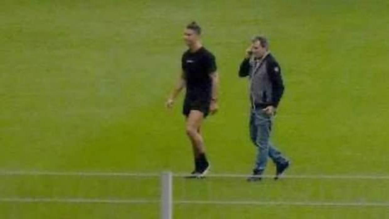 Cristiano Ronaldo'dan tepki çeken hareket!
