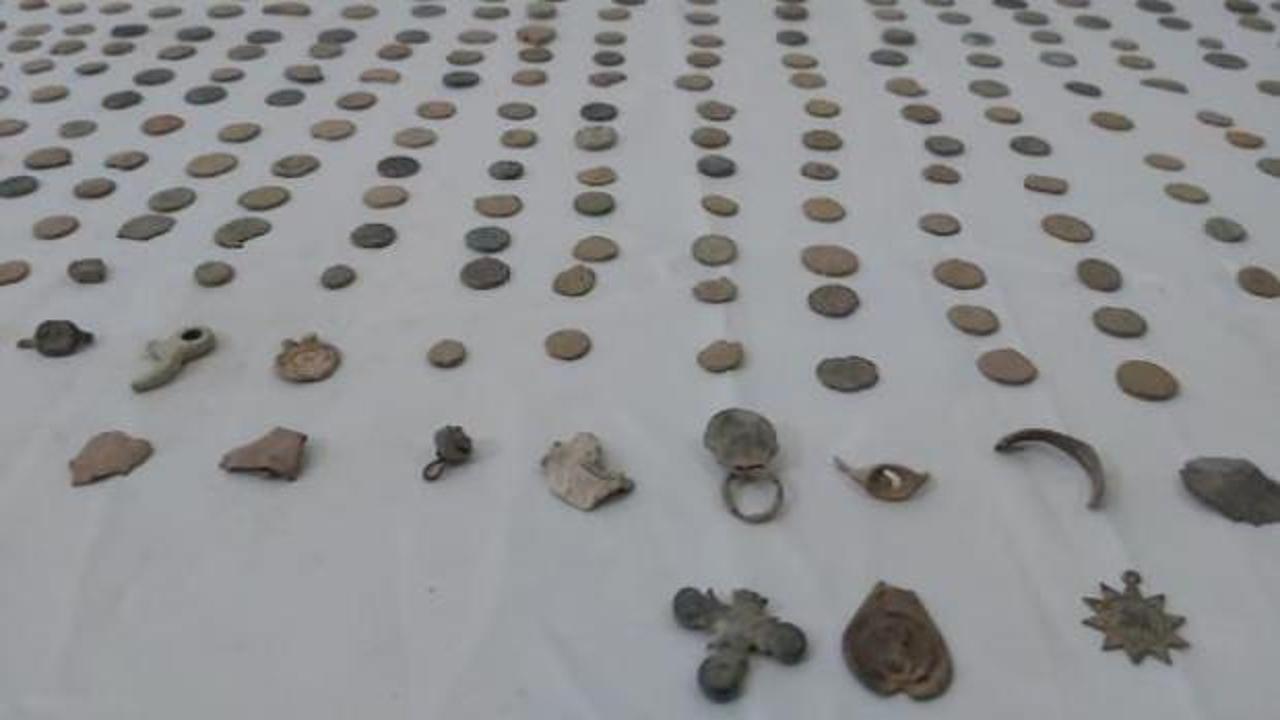 Denizli'de 570 parça tarihi eser ele geçirildi