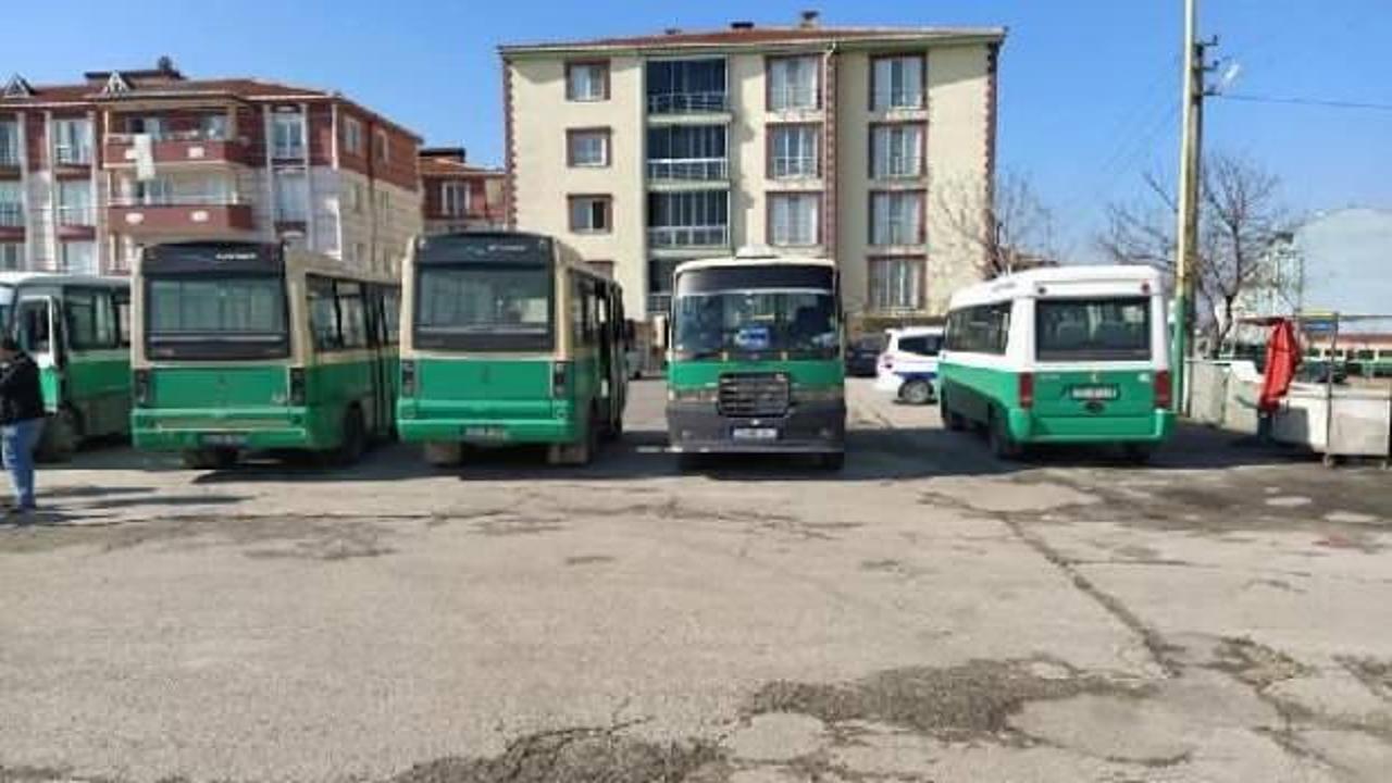 Edirne Uzunköprü'de toplu ulaşım 15 gün durduruldu