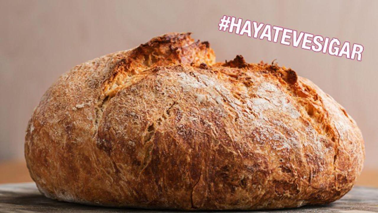 En kolay ekmek nasıl yapılır? Uzun süre bayatlamayan ekmek tarifi.. Tam ölçülü ekmek yapımı