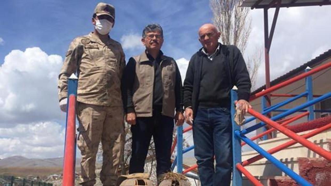 Keklik avlamak i&ccedil;in kurduğu tuzağa kendisi d&uuml;şt&uuml;