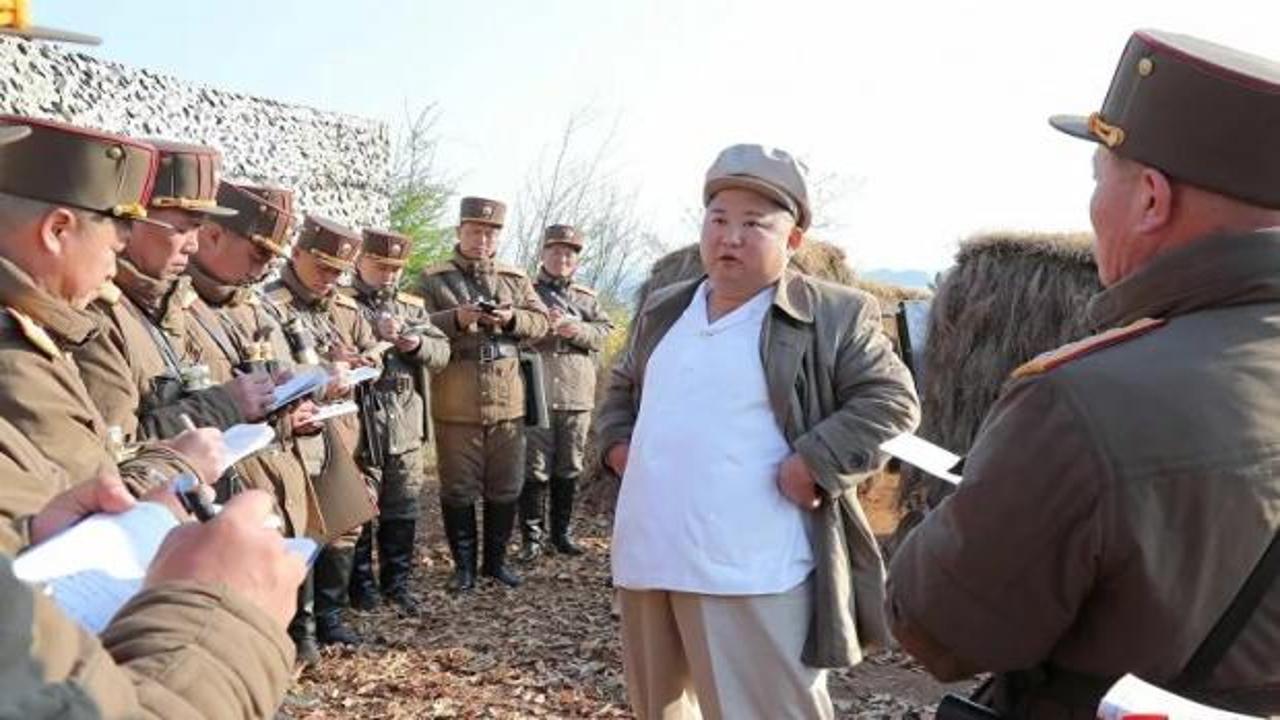 Kuzey Kore Lideri Kim Jong-Un, koronavirüse rağmen askeri tatbikata katıldı