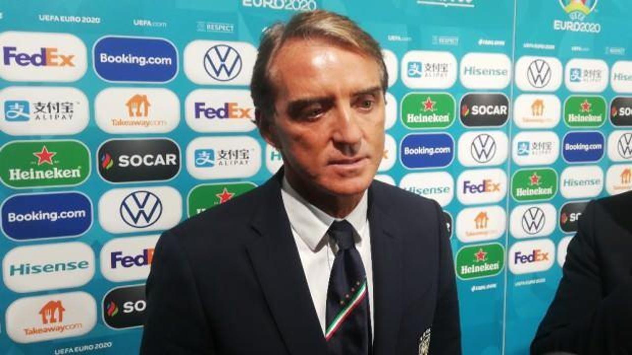 Mancini: EURO 2020'nin ertelenmesi bize avantaj sağladı