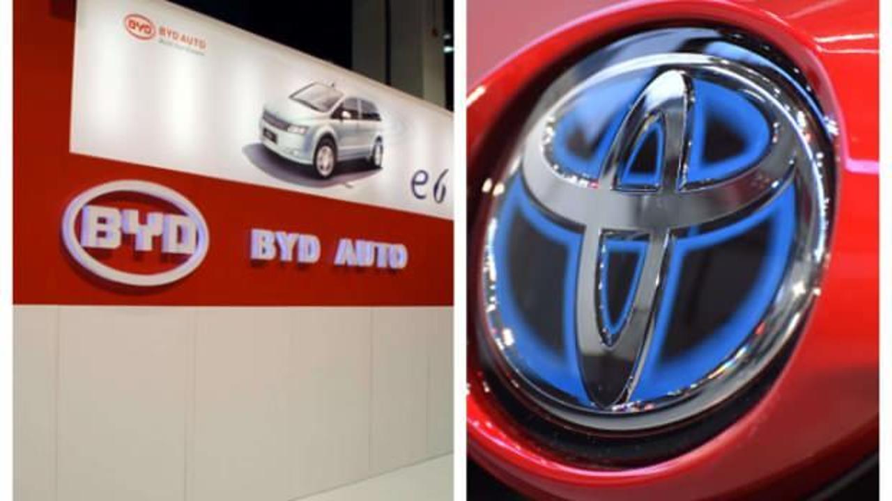 Toyota ve Çinli BYD ortak oldu