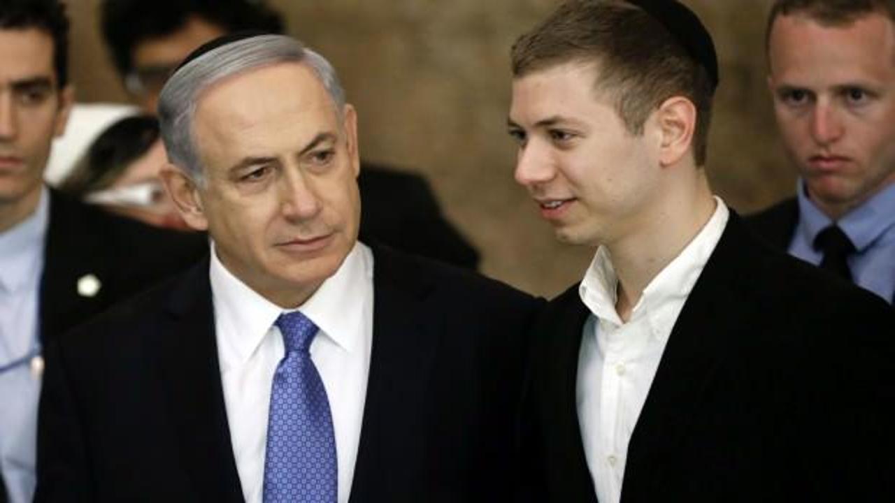 Netanyahu'nun oğlundan skandal tweet! Silmek zorunda kaldı