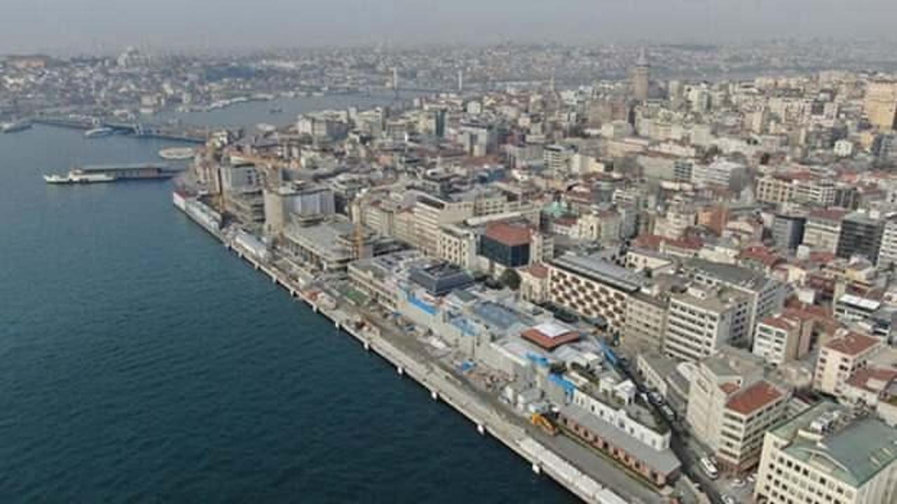 Galataport’ta inşaat faaliyetleri durduruldu