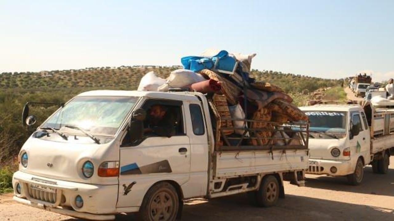 İdlib'de ateşkesten sonra evlerine dönen sivil sayısı 110 bine yaklaştı
