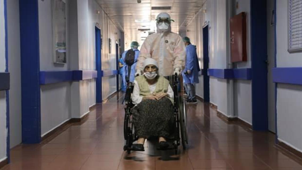 İstanbul'da 107 yaşındaki kadın koronavirüsü yendi