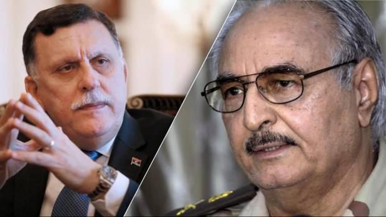 Masayı devirdi! Libya Başbakanı Serrac'tan darbeci general Hafter'e rest