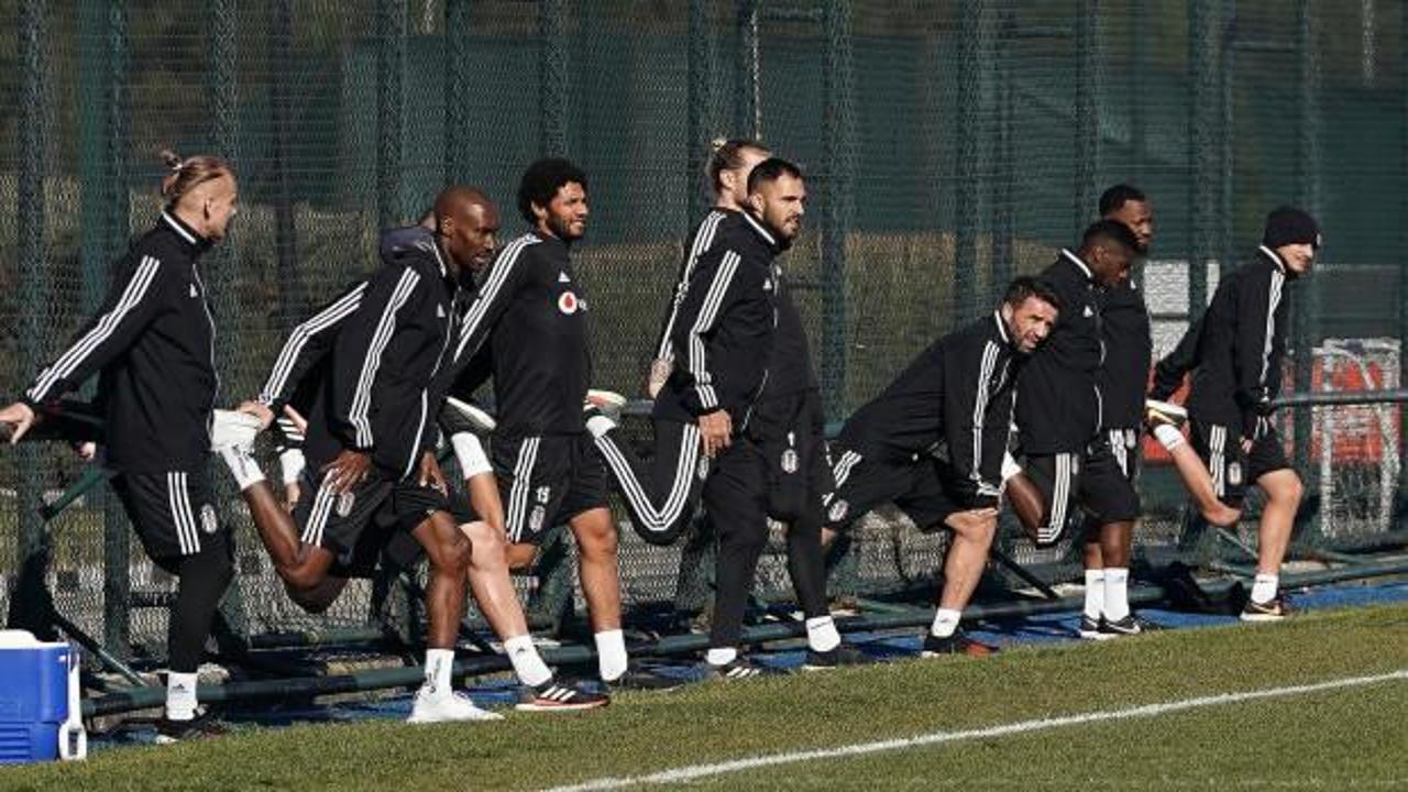 Beşiktaş'ta grup idmanları başladı