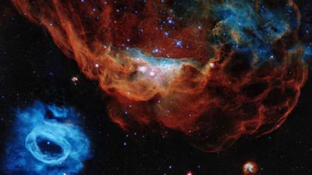 Hubble Uzay Teleskobu'ndan 30. yıl dönümünde ilginç görüntü
