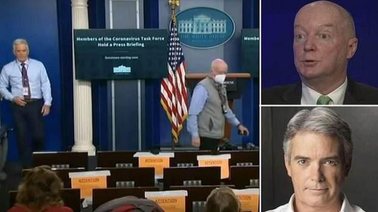 Trump'ın gelmesine dakikalar kala olanlar oldu: Buradaki herkese koronavir&uuml;s aşısı yapıldı