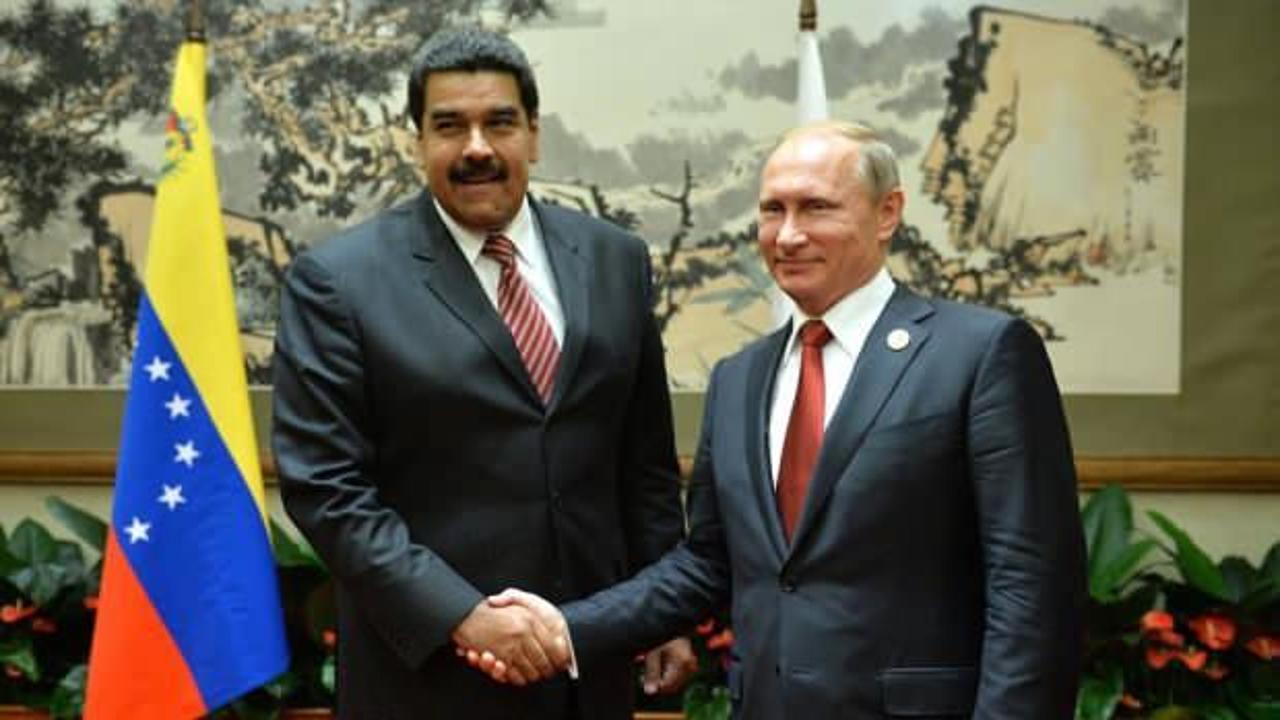 Putin ve Maduro'dan önemli telefon görüşmesi