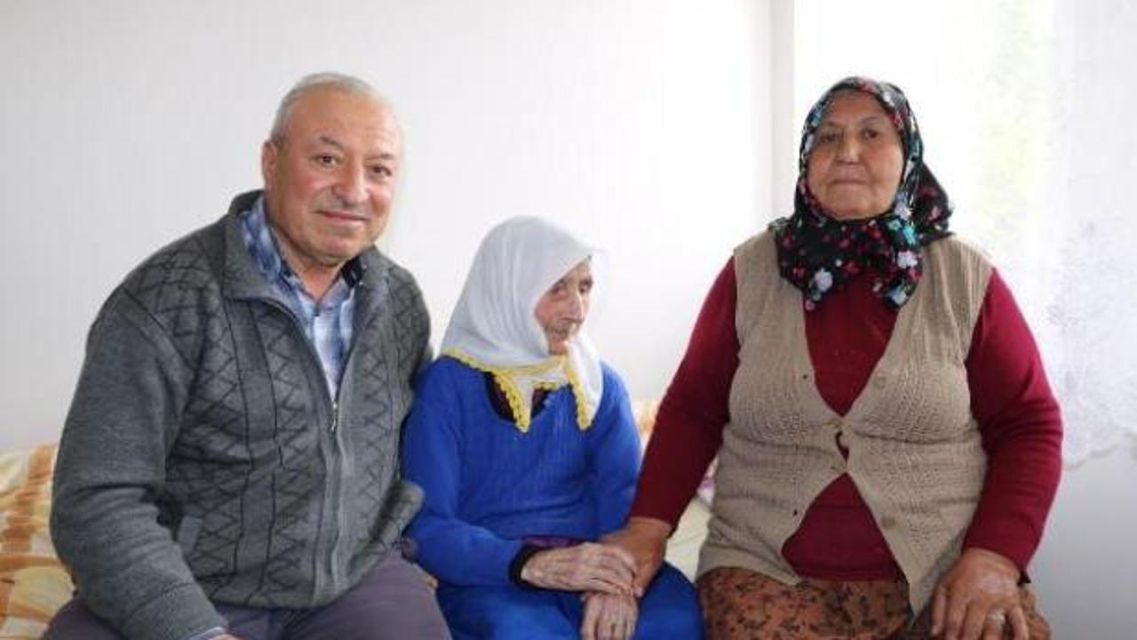 TBMM ile yaşıt olan Kiraz nineye anlamlı ziyaret