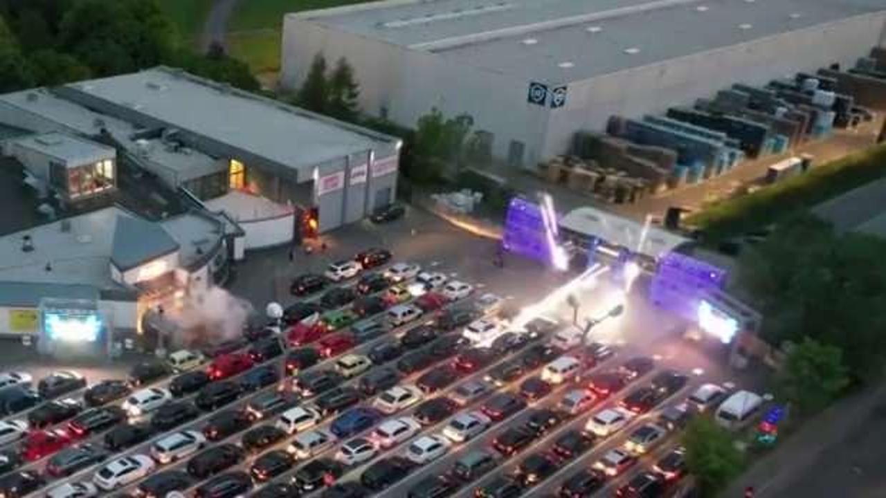 Almanya&rsquo;da arabalı disko a&ccedil;ıldı