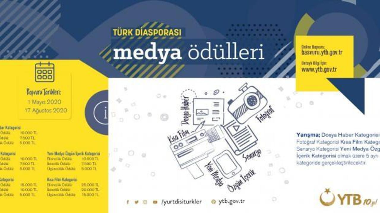 YTB’den “Türk Dİasporası Medya Ödülleri” Yarışması