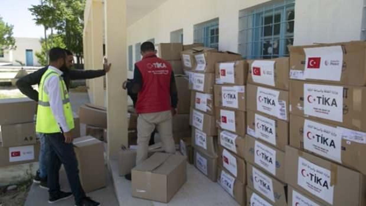 TİKA'dan Tunus'ta 700 aileye ramazan yardımı
