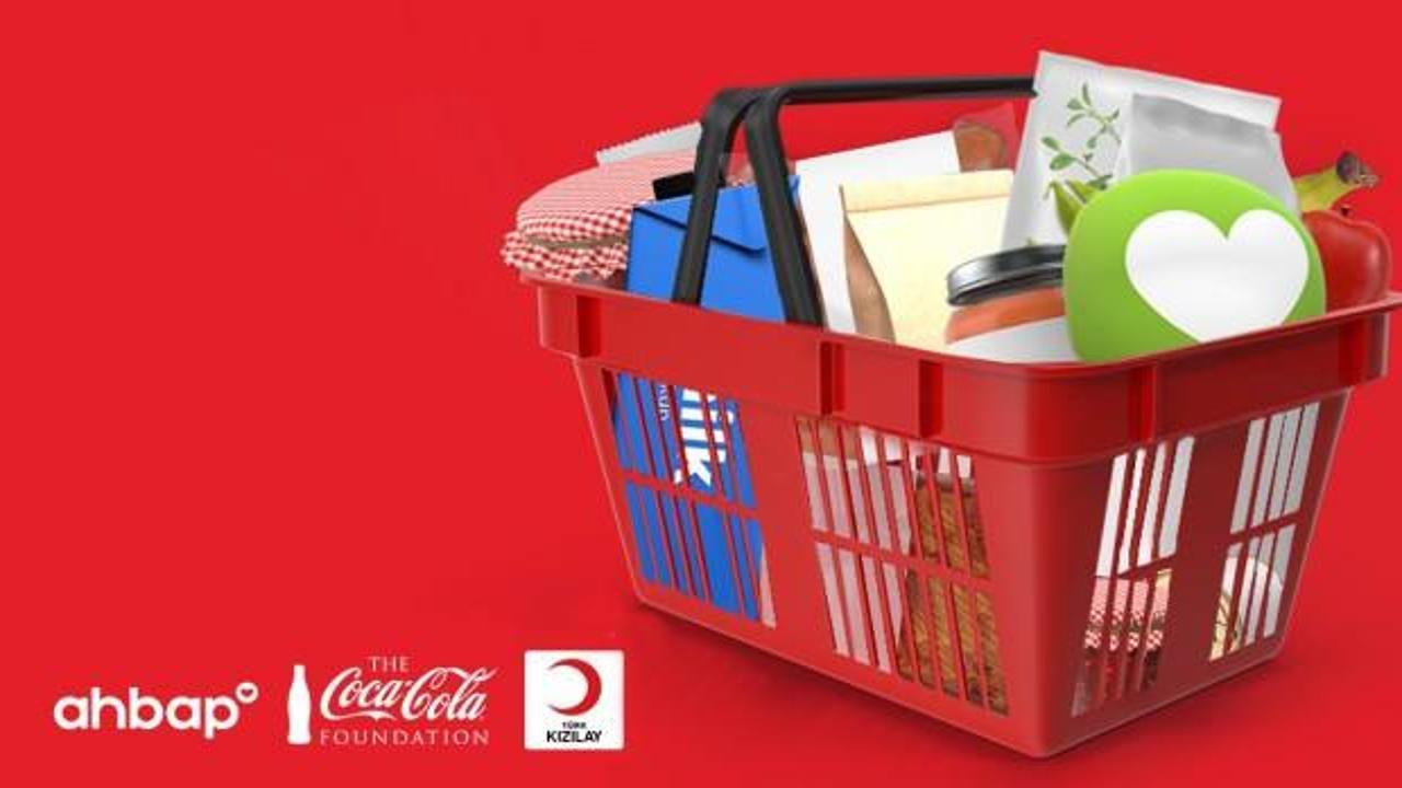 Türk Kızılay, Coca Cola Türkiye ve Ahbap'tan yardımda iş birliği