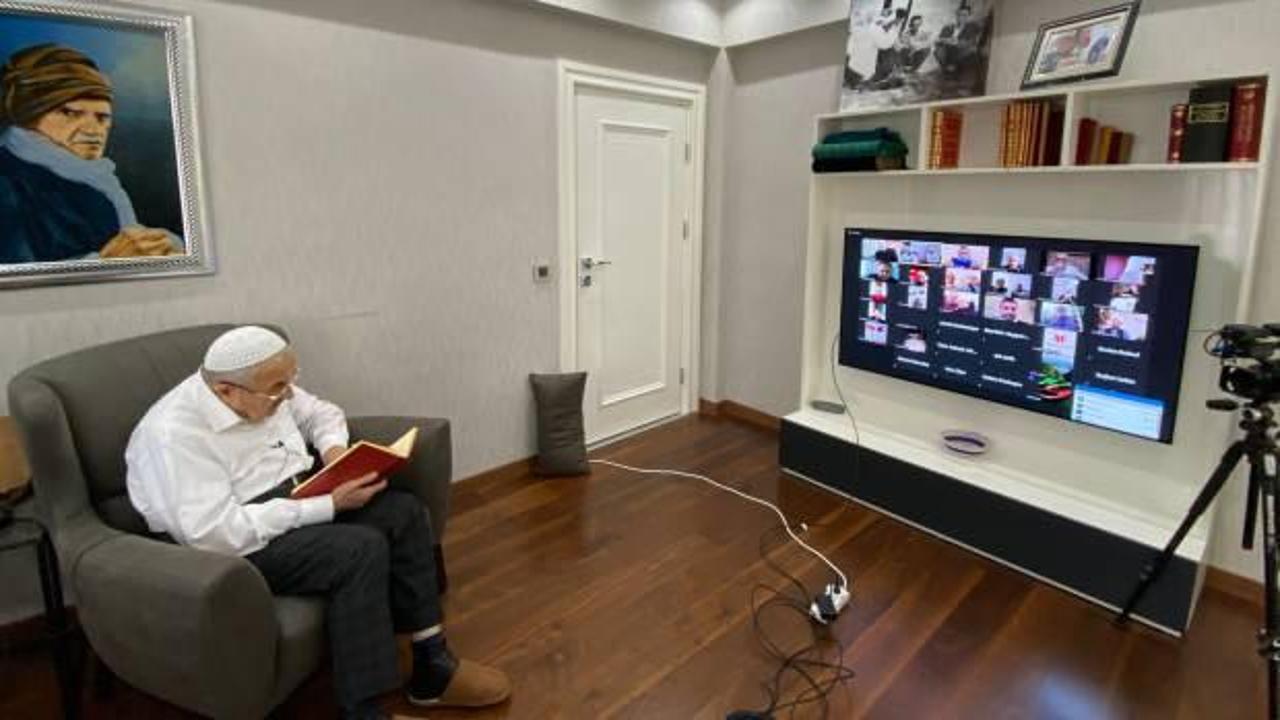 Hüsnü Bayram, Kur'an hadimleriyle görüştü