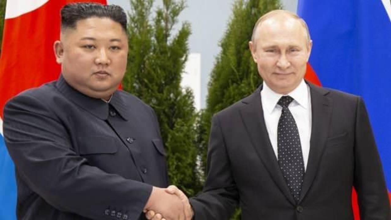 İlginç hamle: Putin'den Kim Jong-un'a madalya