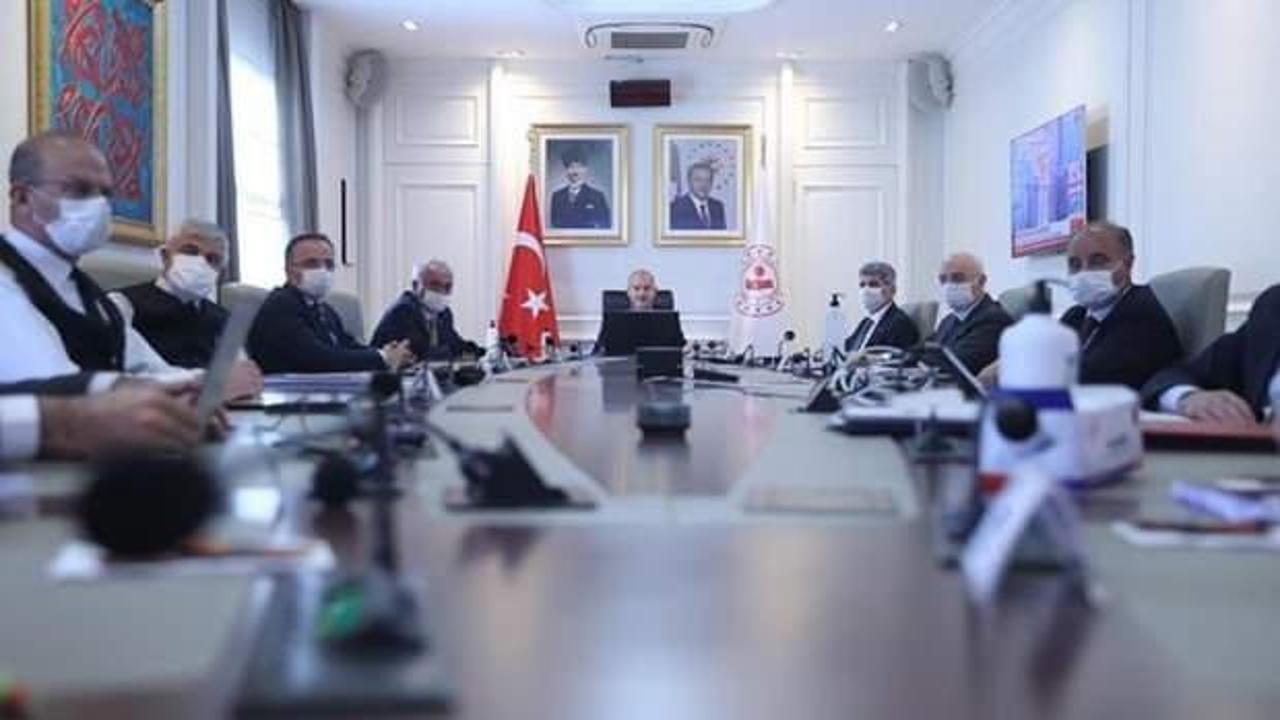 Soylu başkanlığında Marmara Bölgesi Emniyet ve Asayiş Toplantısı yapıldı