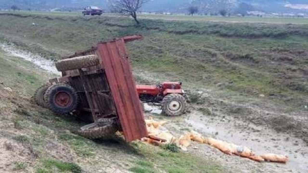 2,5 yaşındaki k&uuml;&ccedil;&uuml;k kızın feci &ouml;l&uuml;m&uuml;! Trakt&ouml;r&uuml;n altında kaldı