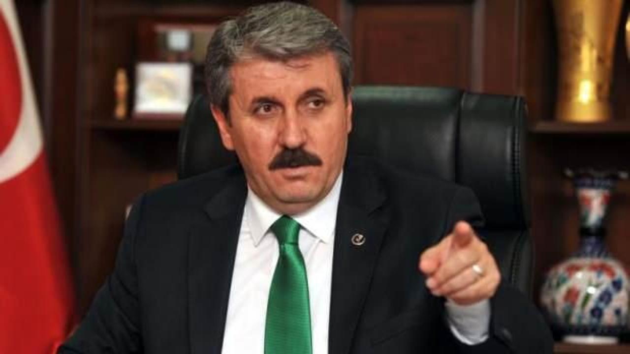 BBP lideri Destici HDP'li belediyeleri topa tuttu