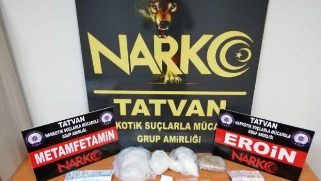 Bitlis'te uyuşturucu tacirlerine operasyon