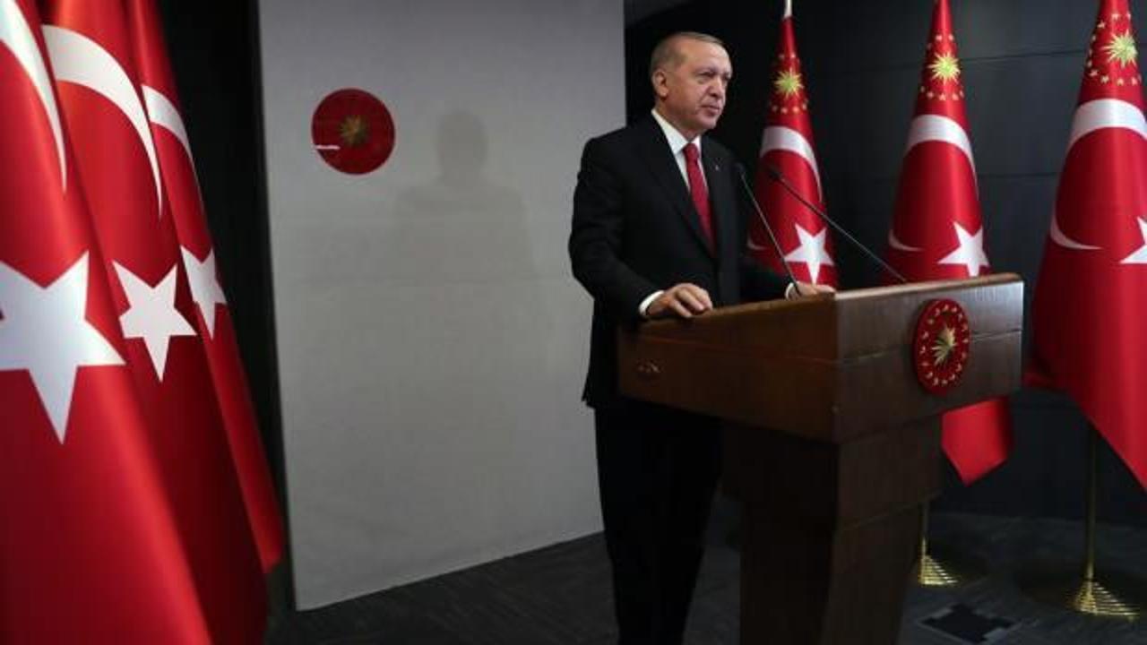 Cumhurbaşkanı Erdoğan'dan "1915 Çanakkale Köprüsü" paylaşımı