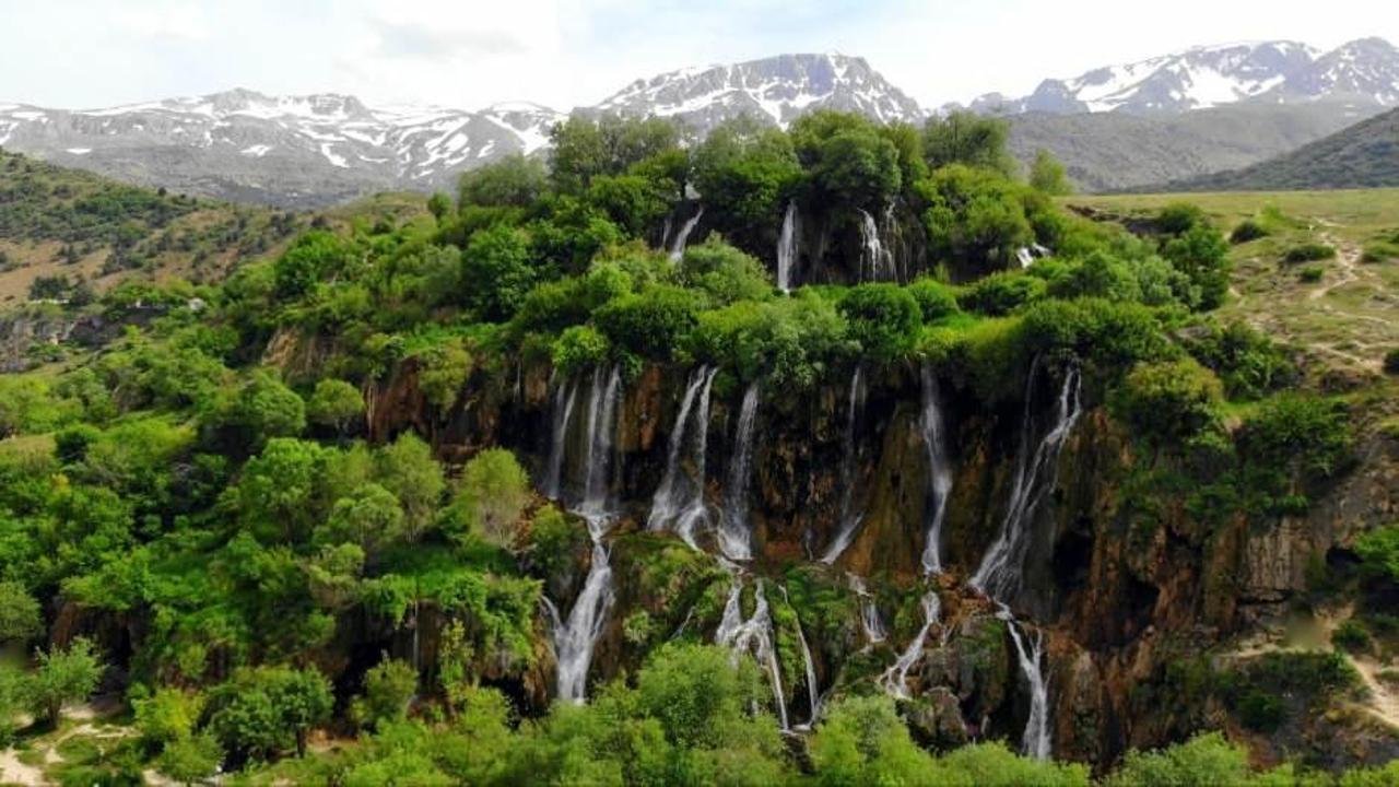 Erzincan'ın doğal güzelliği Girlevik ve Konarlı Şelaleleri