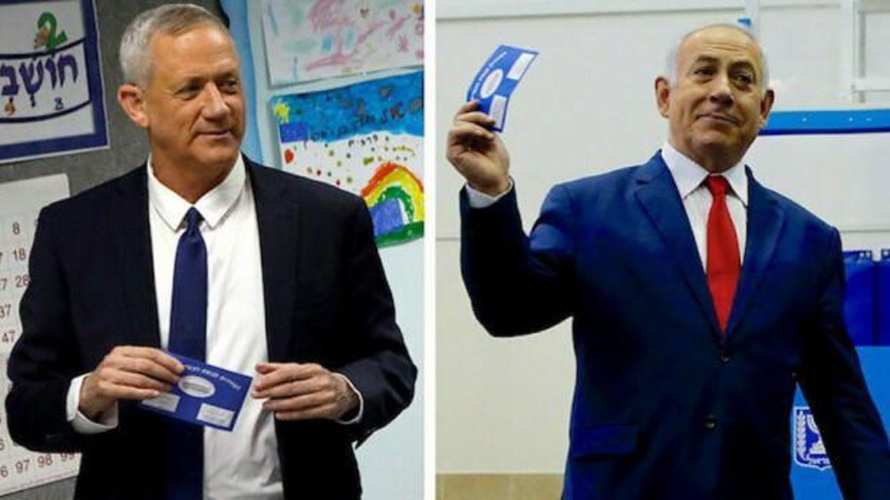 İsrail'de Netanyahu-Gantz koalisyonu karşıtı gösteriler sürüyor