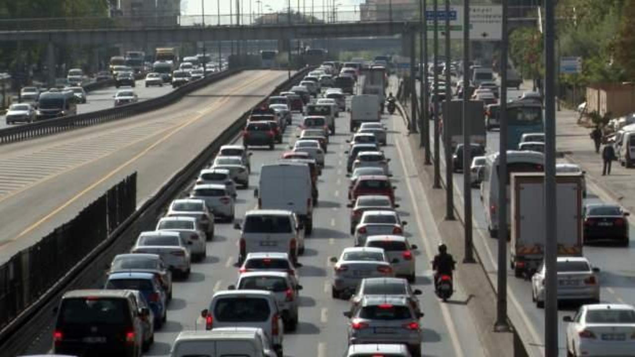 İstanbul'da kısıtlamanın ardından trafik yoğunluğu