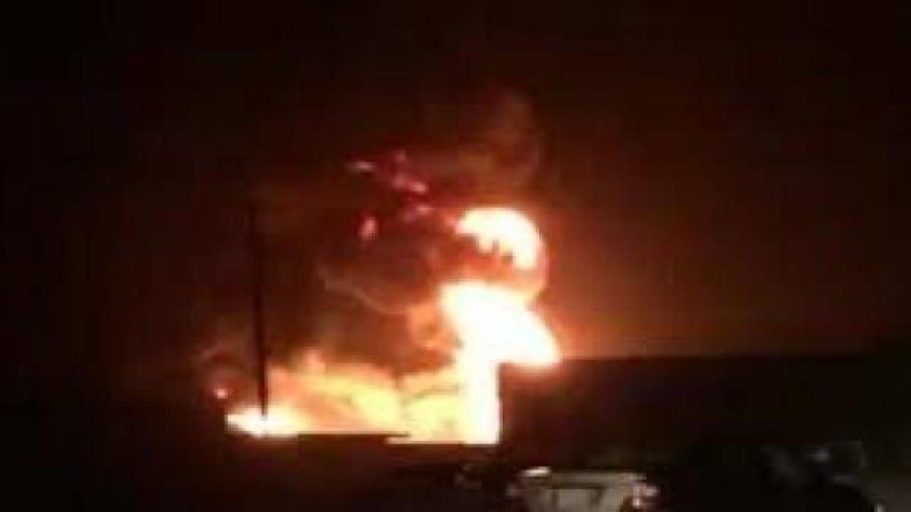 Libya'da UMH güçleri Hafter kuvvetlerine ikmal için gönderilen iki yakıt tankerini vurdu
