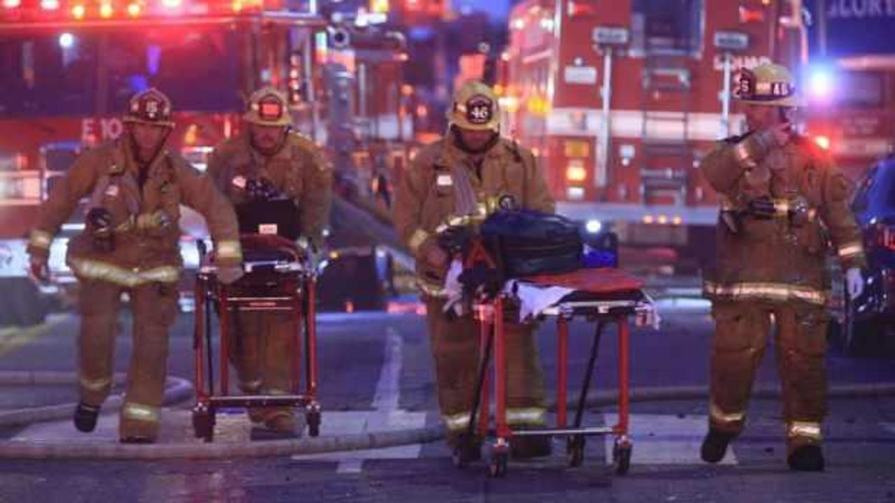 Los Angeles'ta patlama: 11 yaralı