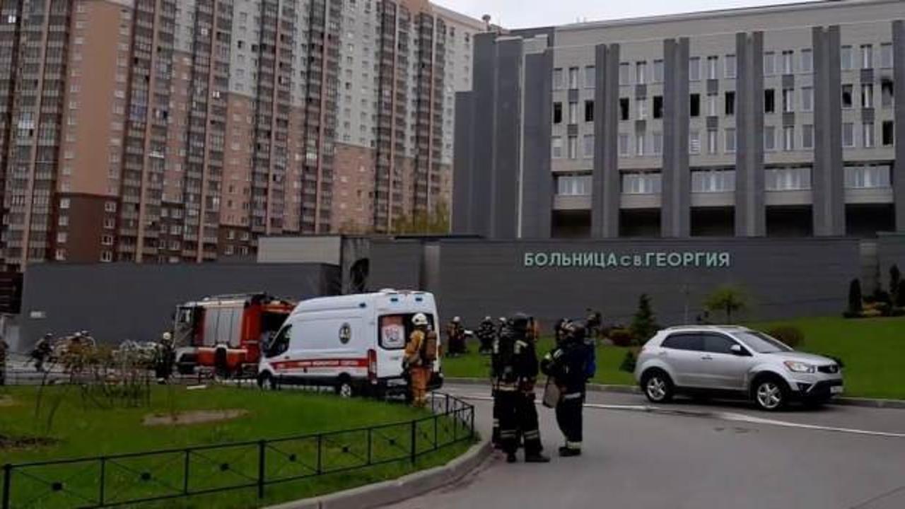 Rusya'da Kovid-19 tedavisinin yapıldığı hastanede facia: 5 koronavirüs hastası yanarak öldü